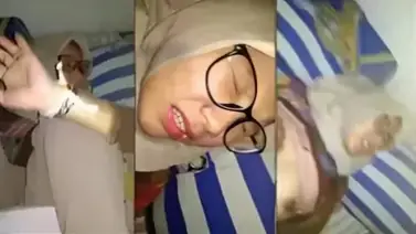 Hijabers SMA Berkacamata Memek Tembem Digenjot Ganas Lumer WOT poster