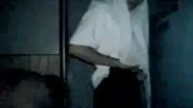 Ukhti SPG Hijab Putih Cantik Live Kasur poster